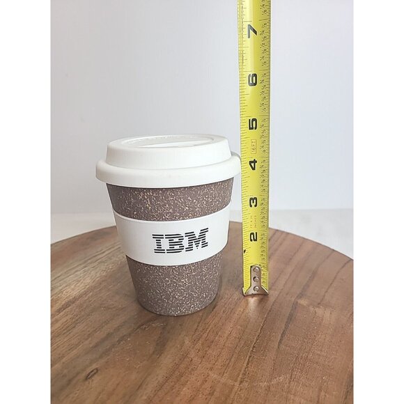 IBM‎ Promotional Cup Bamboo Recycled Reusable Event Advertising 12 Ounce - Picture 8 of 10